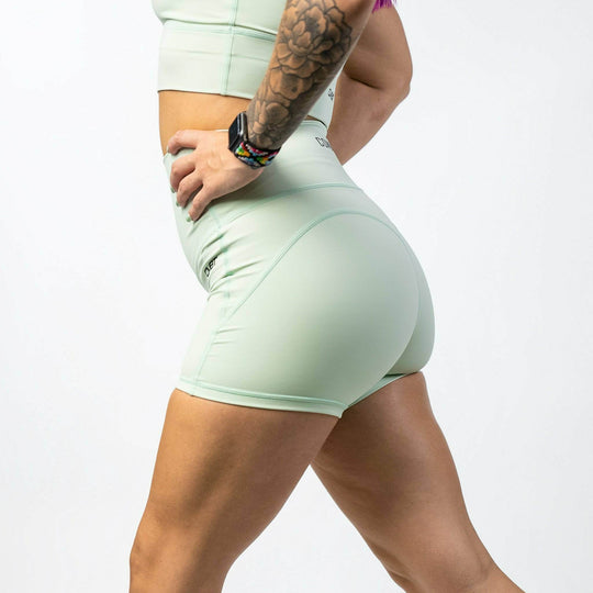 LADIES LUXE HIGH WAISTED SHORTS - SHORTS | WOMEN - One Revolver Surfboards