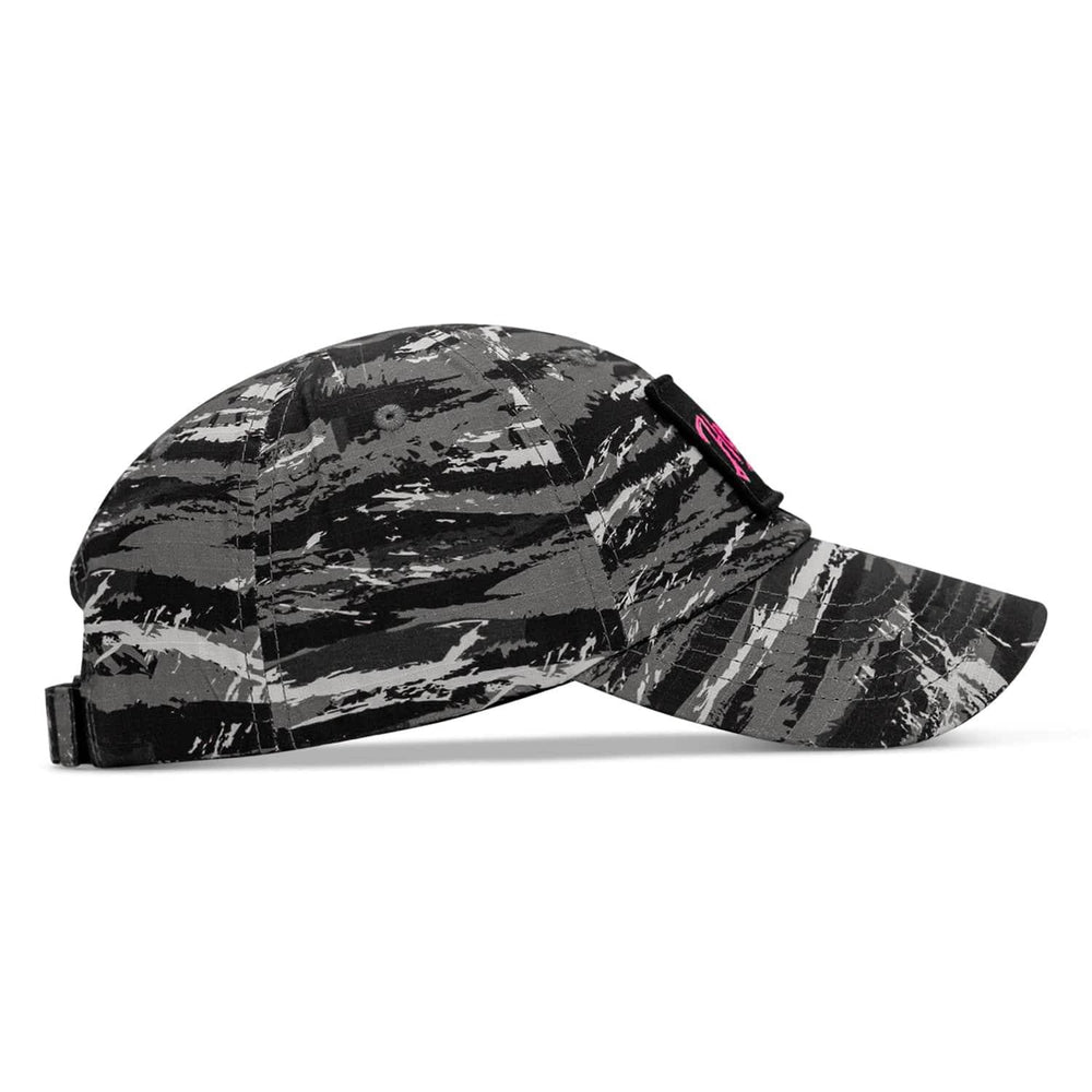 Retro Hoochie Daddy Script Patch RipStop Low Pro Operator Hat - One Revolver Surfboards