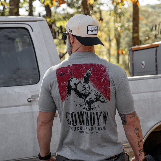 Cowboy'n | Knuck If You Buck Men's T-Shirt