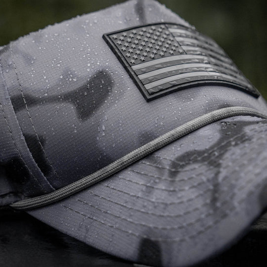 American Flag PVC Patch Waterproof Weekender Snapback - One Revolver Surfboards