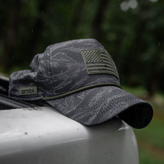 American Flag PVC Patch Waterproof Weekender Snapback - One Revolver Surfboards