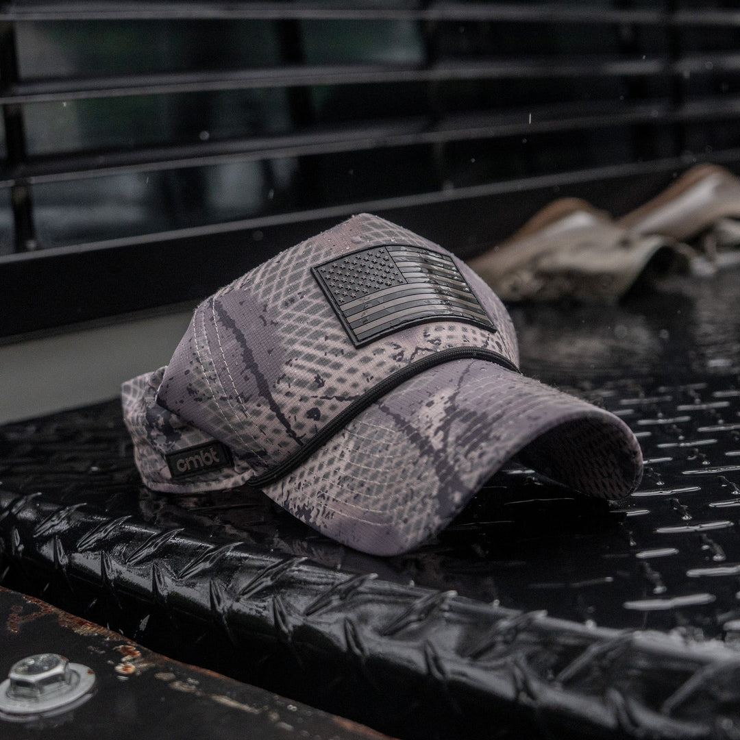 American Flag PVC Patch Waterproof Weekender Snapback