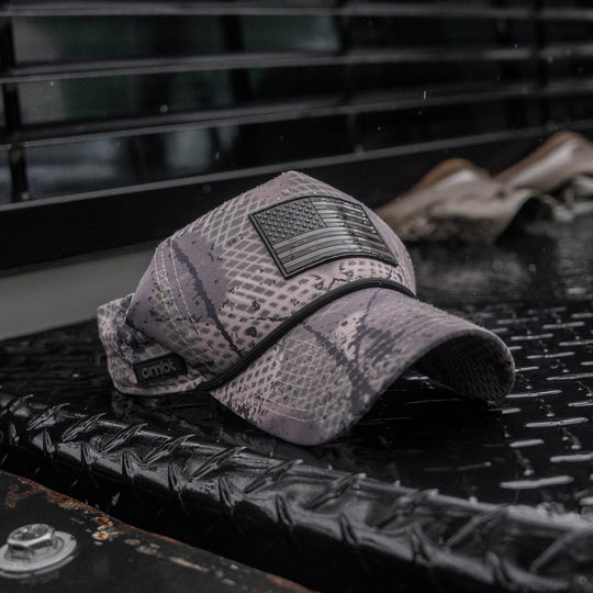 American Flag PVC Patch Waterproof Weekender Snapback - One Revolver Surfboards