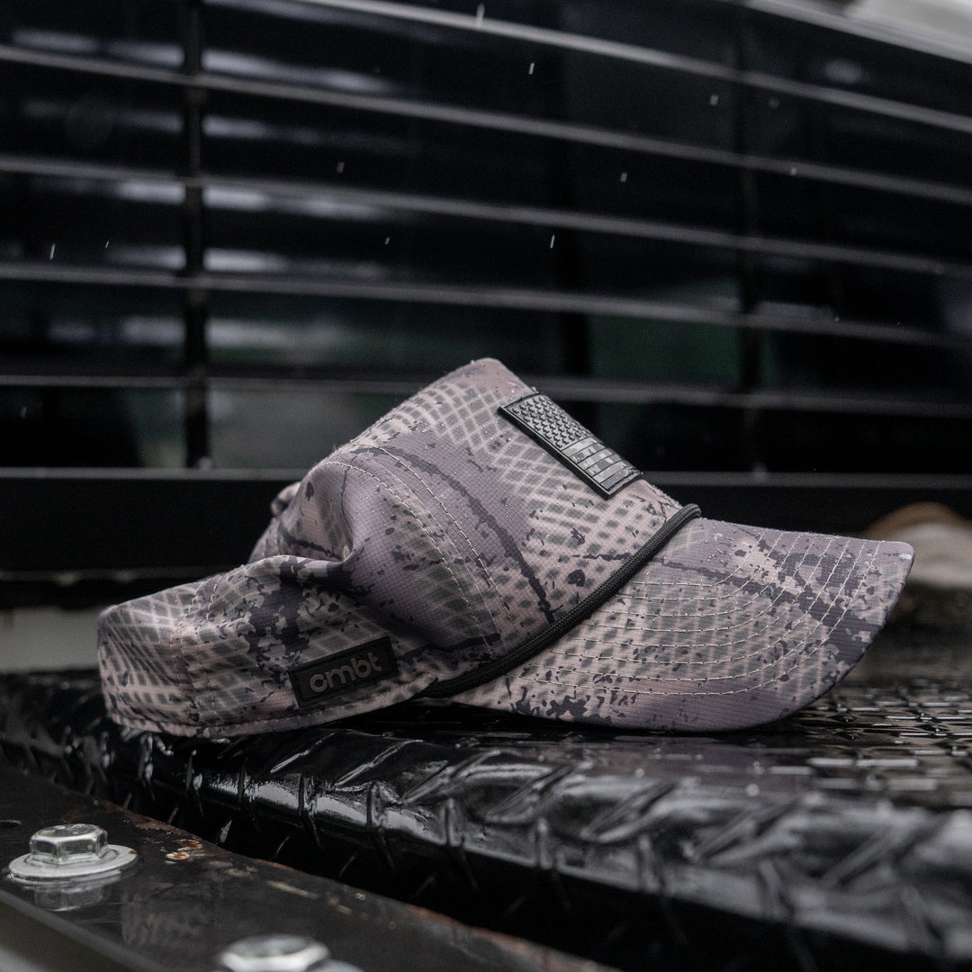 American Flag PVC Patch Waterproof Weekender Snapback