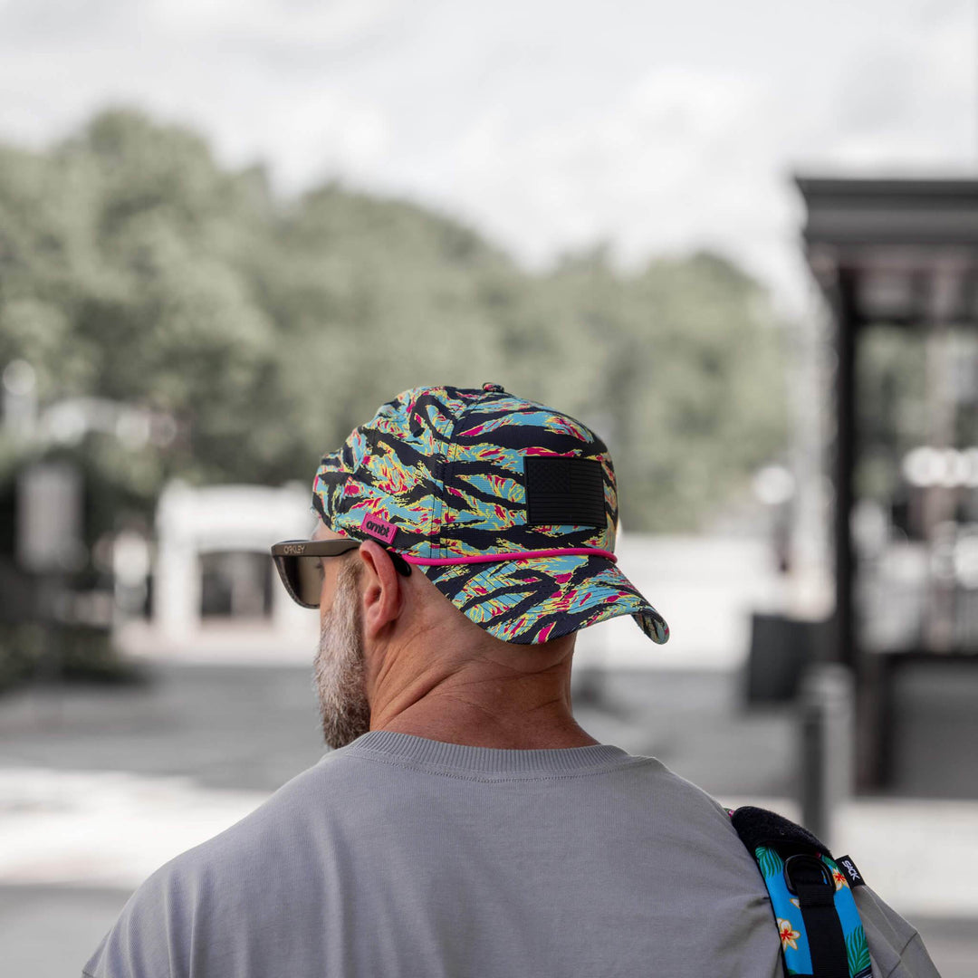 American Flag PVC Patch Waterproof Weekender Snapback - One Revolver Surfboards