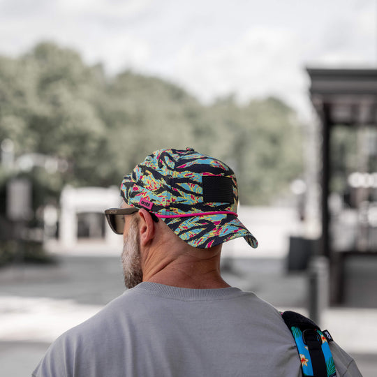 American Flag PVC Patch Waterproof Weekender Snapback