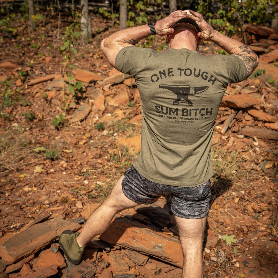 One Tough Sum Born and Raised American Outlaw Men's T-Shirt - One Revolver Surfboards