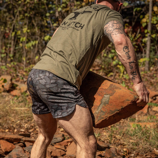 One Tough Sum Born and Raised American Outlaw Men's T-Shirt - One Revolver Surfboards