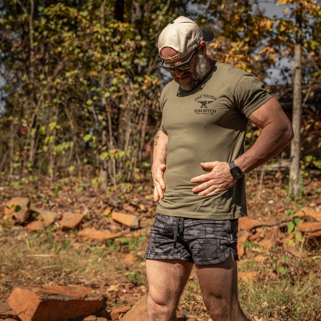 One Tough Sum Born and Raised American Outlaw Men's T-Shirt