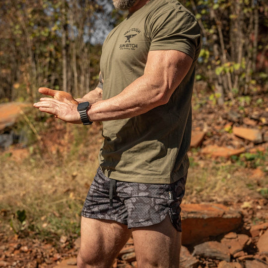 One Tough Sum Born and Raised American Outlaw Men's T-Shirt - One Revolver Surfboards