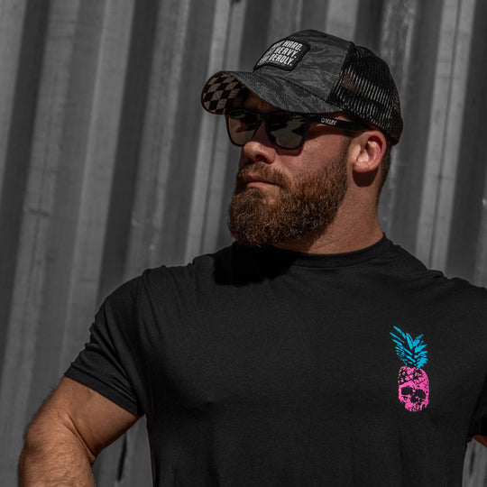 Pray Hard. Lift Heavy. Stay Deadly. Patch Original Ripstop Snapback Hat