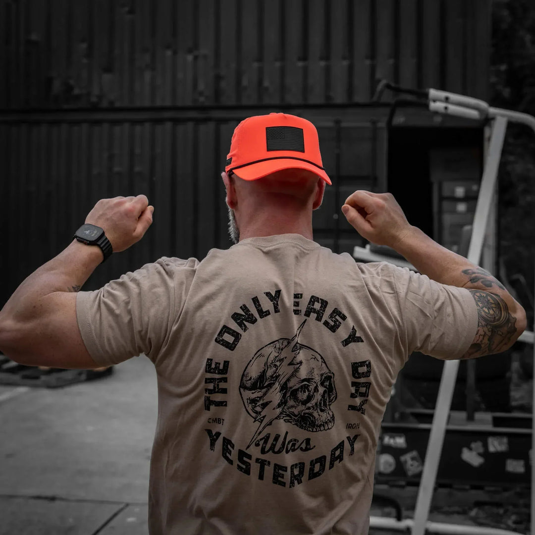 One Revolver Surfboards - American Flag Patch Weekender Performance Snapback Hat WEEKENDER MESH SNAPBACK