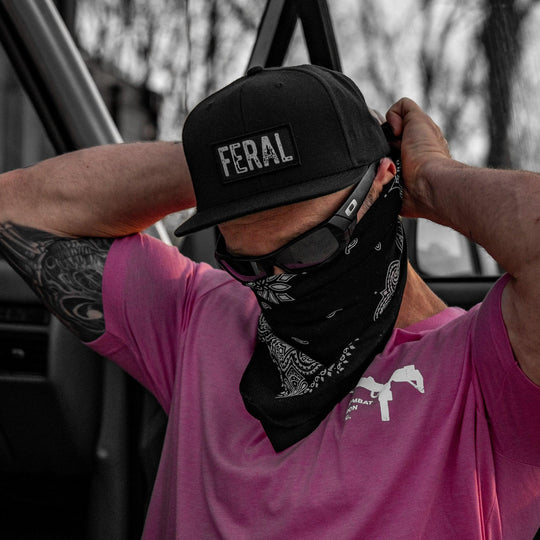 One Revolver Surfboards - Feral Patch Flatbill Snapback Hat HEADWEAR