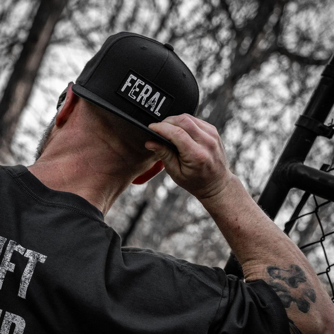 One Revolver Surfboards - Feral Patch Flatbill Snapback Hat HEADWEAR