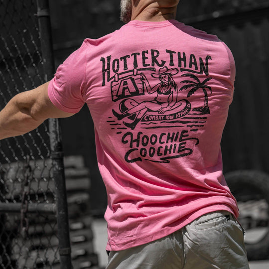 Hotter Than A Hoochie Coochie Men's T-Shirt - One Revolver Surfboards