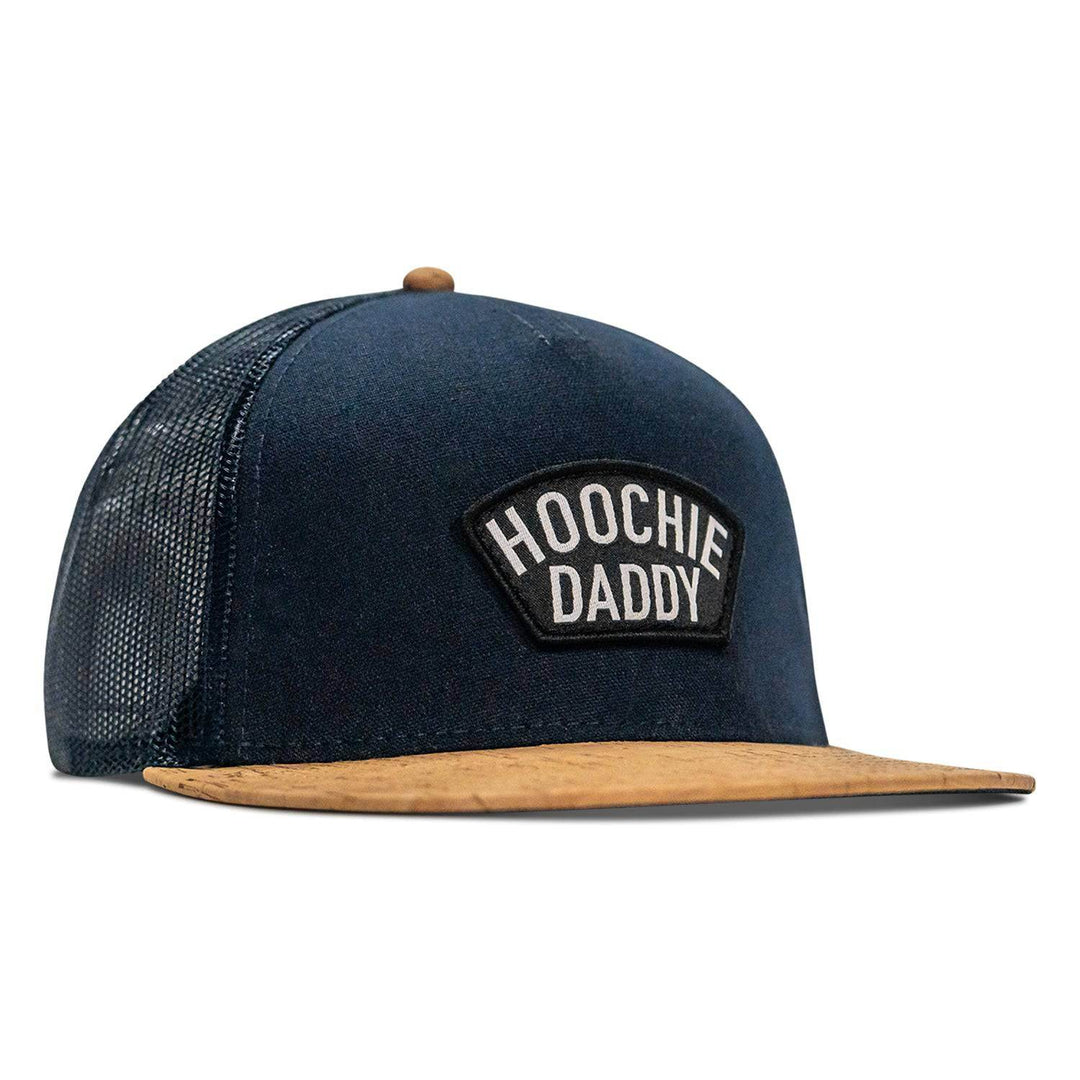 Hoochie Daddy Arched Patch Mesh Snapback Flatbill Hat - One Revolver Surfboards