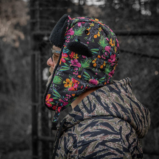 One Revolver Surfboards - Insulated Ripstop Trapper Hat – Cold Weather HEADWEAR