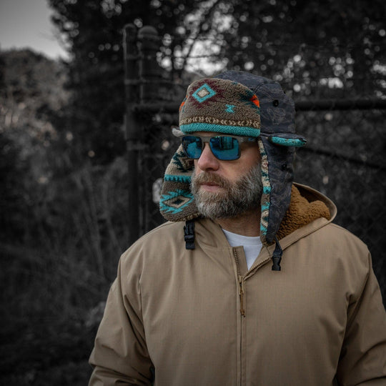 One Revolver Surfboards - Insulated Ripstop Trapper Hat – Cold Weather HEADWEAR