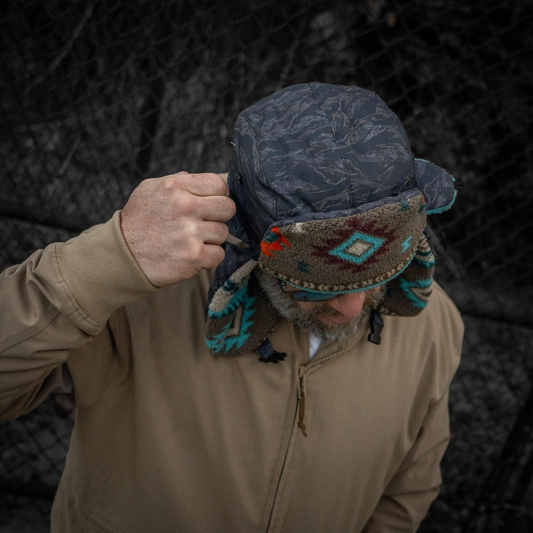One Revolver Surfboards - Insulated Ripstop Trapper Hat – Cold Weather HEADWEAR