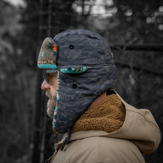 One Revolver Surfboards - Insulated Ripstop Trapper Hat – Cold Weather HEADWEAR