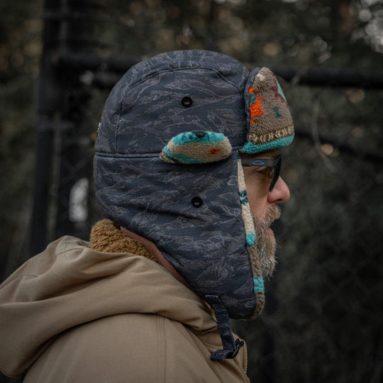 One Revolver Surfboards - Insulated Ripstop Trapper Hat – Cold Weather HEADWEAR