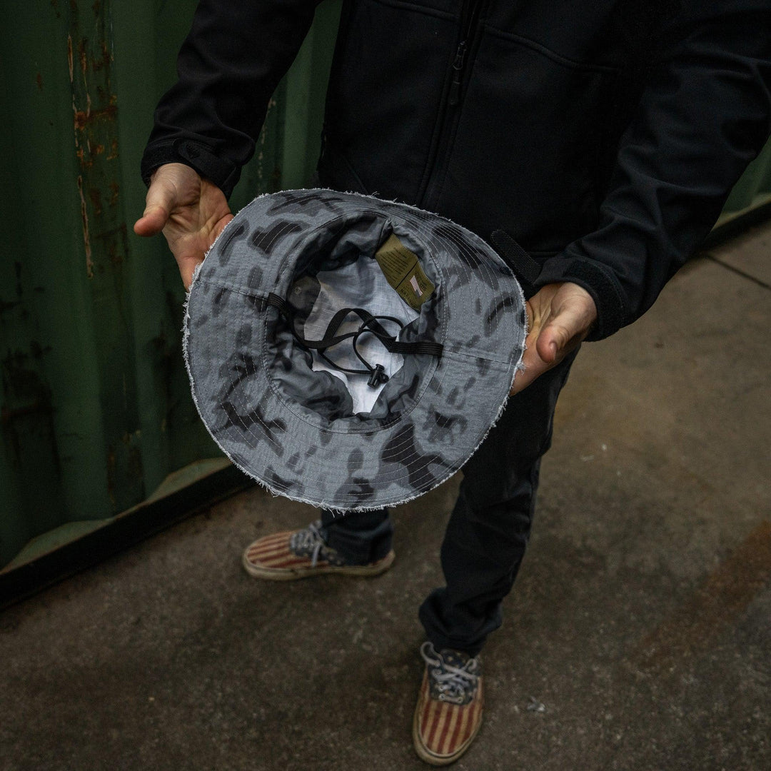 One Revolver Surfboards - Distressed Ripstop Mid-Profile Tactical Boonie Hat HEADWEAR