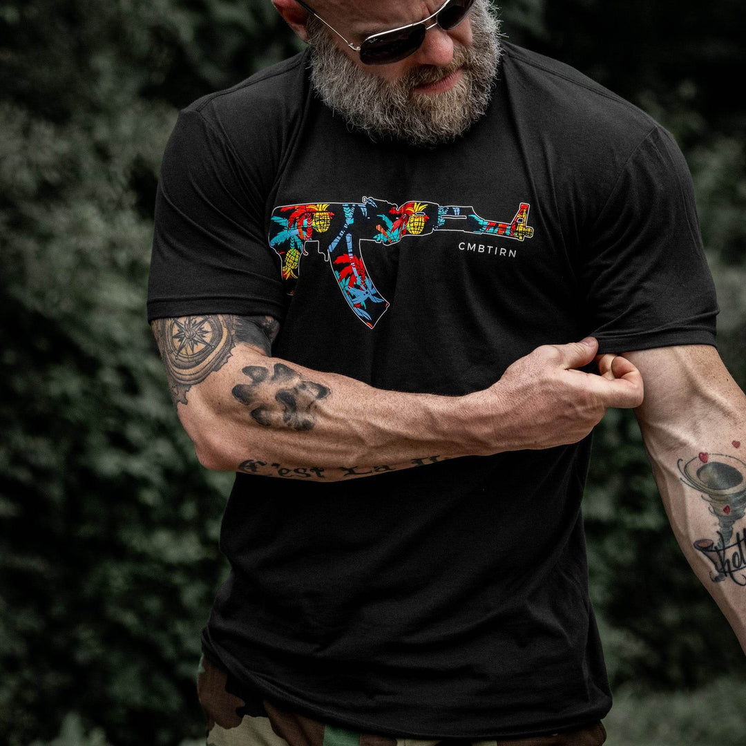 Tropical AK Men's T-Shirt - One Revolver Surfboards