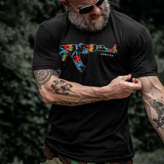 Tropical AK Men's T-Shirt - One Revolver Surfboards