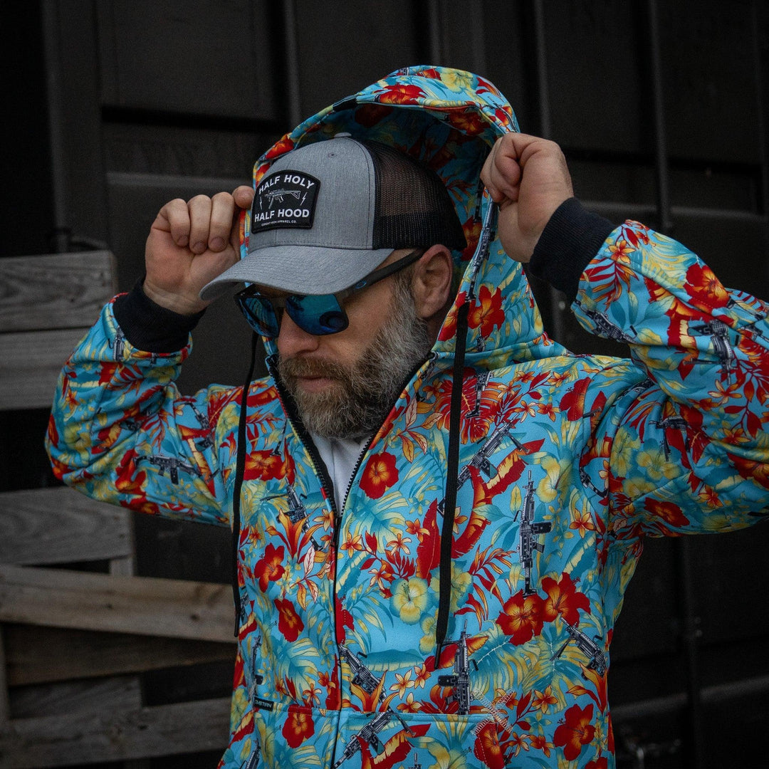 One Revolver Surfboards - Half Holy. Half Hood. Patch Snapback Hat HEADWEAR