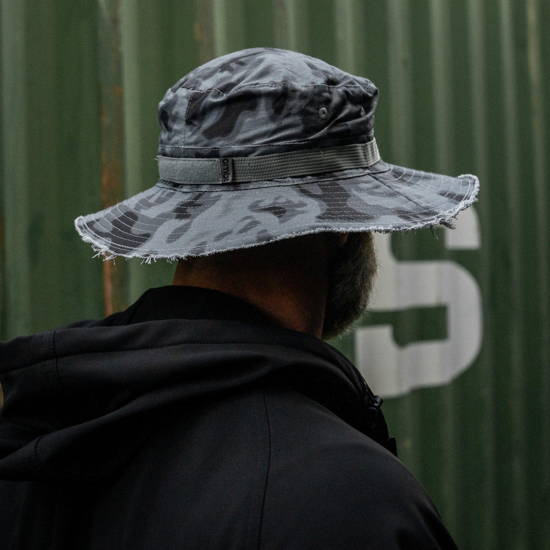One Revolver Surfboards - Distressed Ripstop Mid-Profile Tactical Boonie Hat HEADWEAR