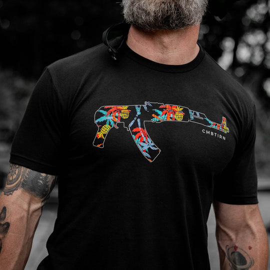 Tropical AK Men's T-Shirt - One Revolver Surfboards