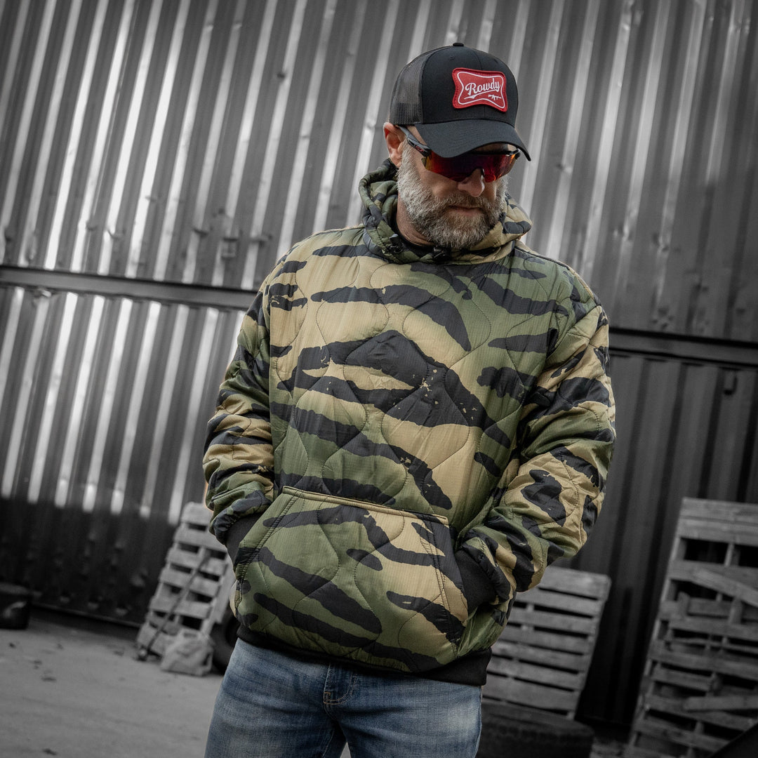 Rowdy Beer Logo Patch Snapback Hat