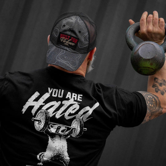 One Revolver Surfboards - Built For Violence Tactical Ripstop Mesh Snapback Hat HEADWEAR