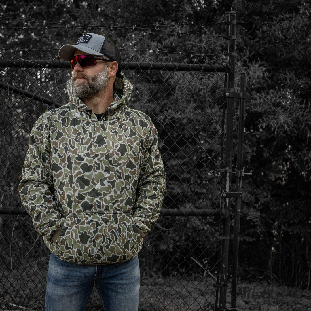 One Revolver Surfboards - Half Holy. Half Hood. Patch Snapback Hat HEADWEAR