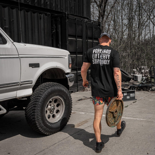 One Revolver Surfboards - Pray Hard. Lift Heavy. Stay Deadly. V2 Men&
