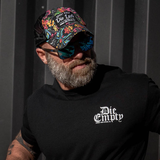 Shoot First. Die Last. Club Patch Ripstop Snapback - One Revolver Surfboards