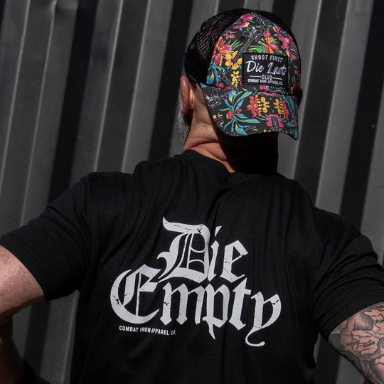 Shoot First. Die Last. Club Patch Ripstop Snapback - One Revolver Surfboards