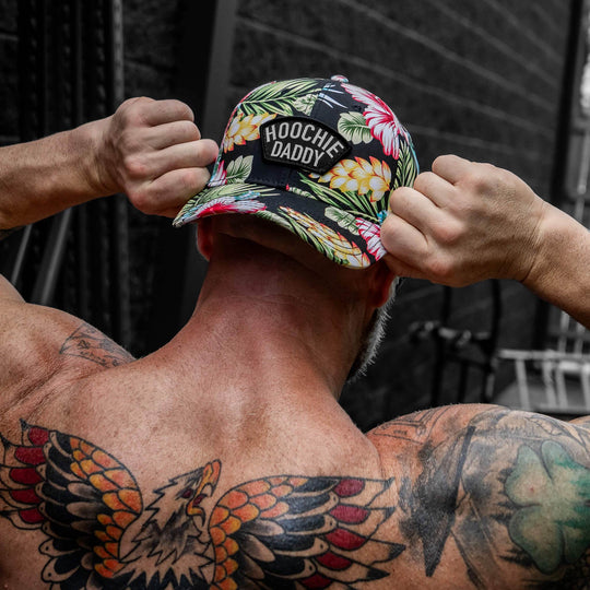 Hoochie Daddy Arched Patch Snapback Hat - One Revolver Surfboards