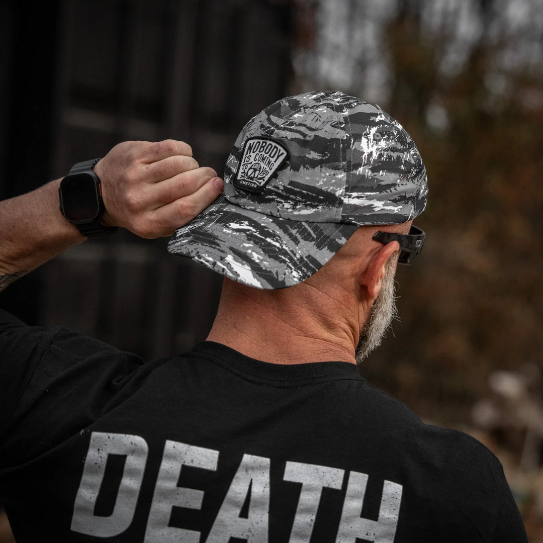 One Revolver Surfboards - Nobody Is Coming To Save You Skull Patch Ripstop Snapback HEADWEAR