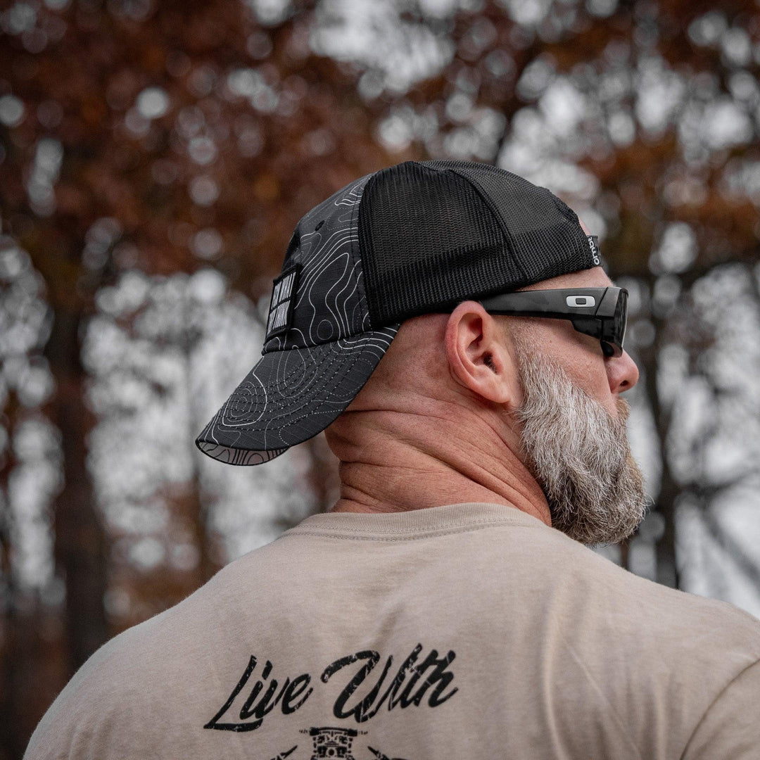 One Revolver Surfboards - Fck What They Think Patch Tactical Ripstop Mesh Snapback Hat HEADWEAR