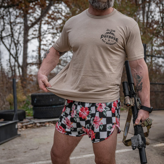 Live With Purpose. Not Approval Men's T-Shirt