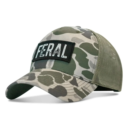 One Revolver Surfboards - Feral Vintaged Patch Snapback Hat HEADWEAR