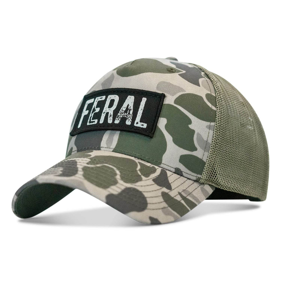 Feral Vintaged Patch Snapback Hat - One Revolver Surfboards