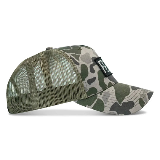 One Revolver Surfboards - Feral Vintaged Patch Snapback Hat HEADWEAR