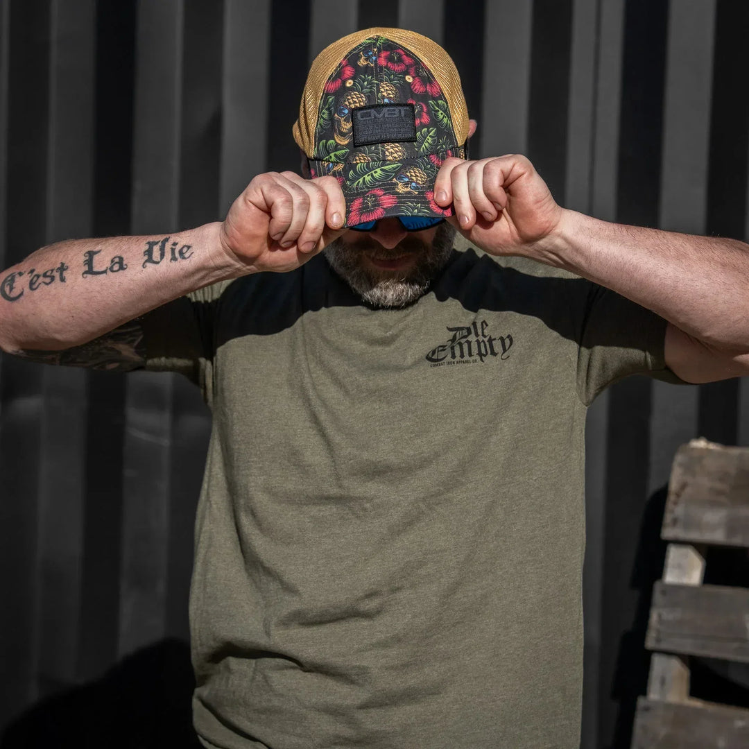 One Revolver Surfboards - Original Subdued CMBT Patch Tactical Ripstop Mesh Snapback Hat HEADWEAR