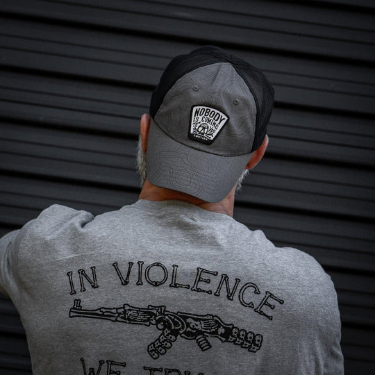One Revolver Surfboards - Nobody Is Coming To Save You Skull Patch Ripstop Snapback HEADWEAR