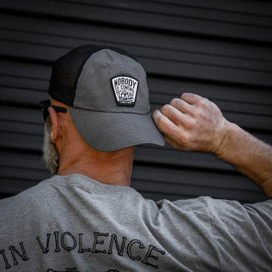 Nobody Is Coming To Save You Skull Patch Ripstop Snapback - One Revolver Surfboards