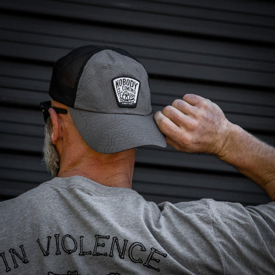 One Revolver Surfboards - Nobody Is Coming To Save You Skull Patch Ripstop Snapback HEADWEAR