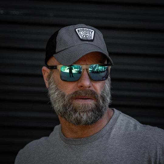 Nobody Is Coming To Save You Skull Patch Ripstop Snapback - One Revolver Surfboards