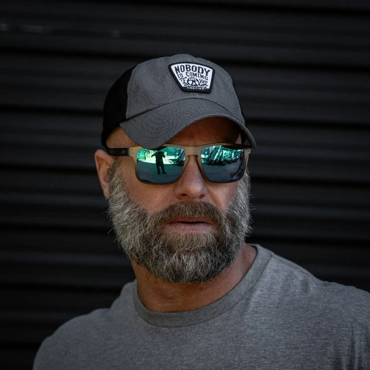 One Revolver Surfboards - Nobody Is Coming To Save You Skull Patch Ripstop Snapback HEADWEAR